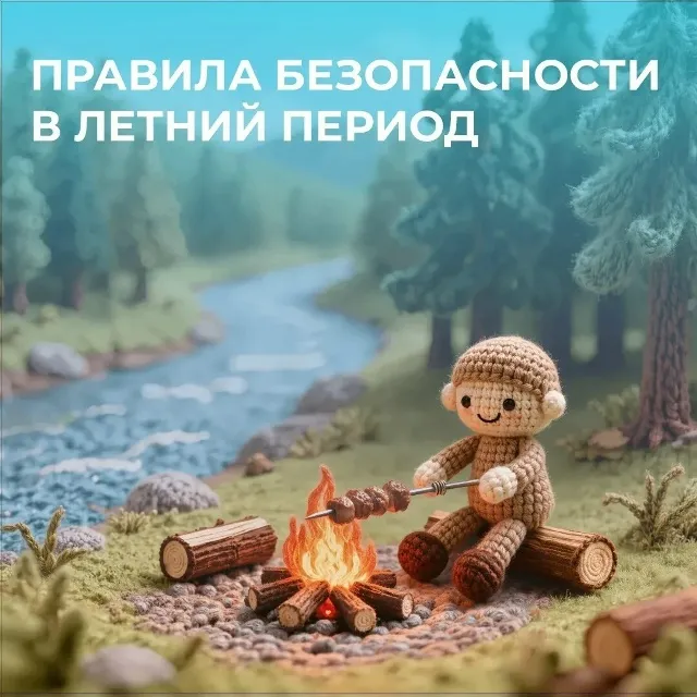 🚨  МЧС России: пусть лето будет безопасным! Лето — пора отпусков, каникул и...